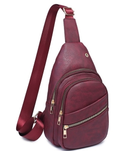 Fashion Sling Backpack BC1191 WINE